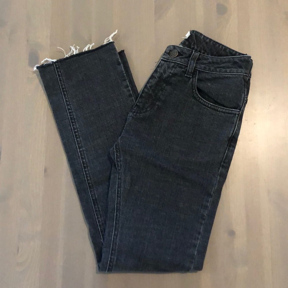 Brandy Melville black straight leg jeans